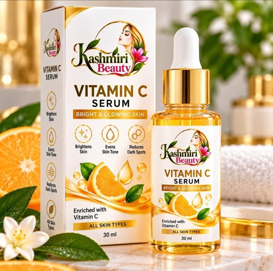Kashmiri Beauty Vitamin C Serum with box